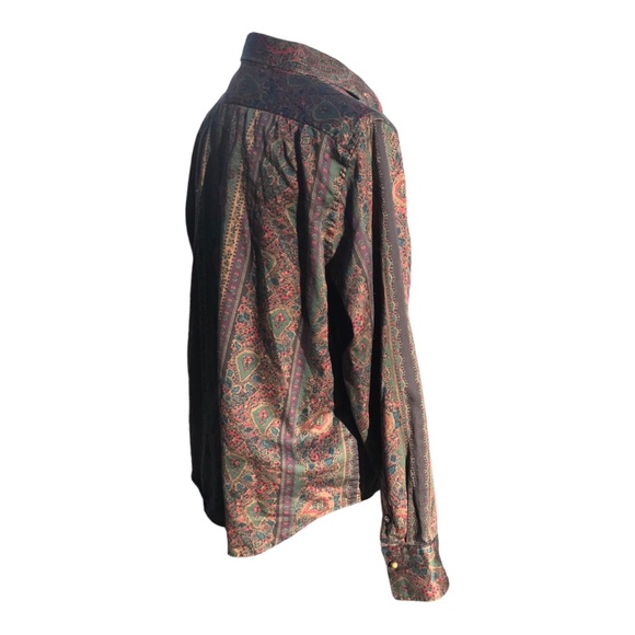 Lauren Ralph Lauren Vintage Button Front Blouse - Picture 5 of 9